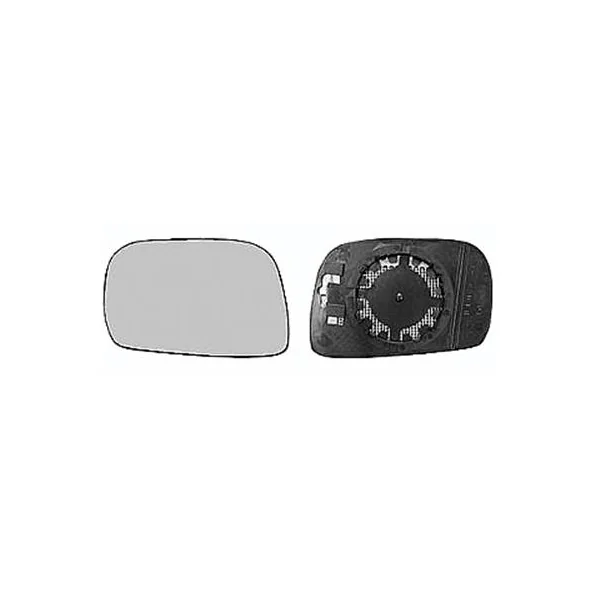 Miroir Glace rétroviseur droite pour OPEL AGILA, 2000-2008, dégivrant, Neuf