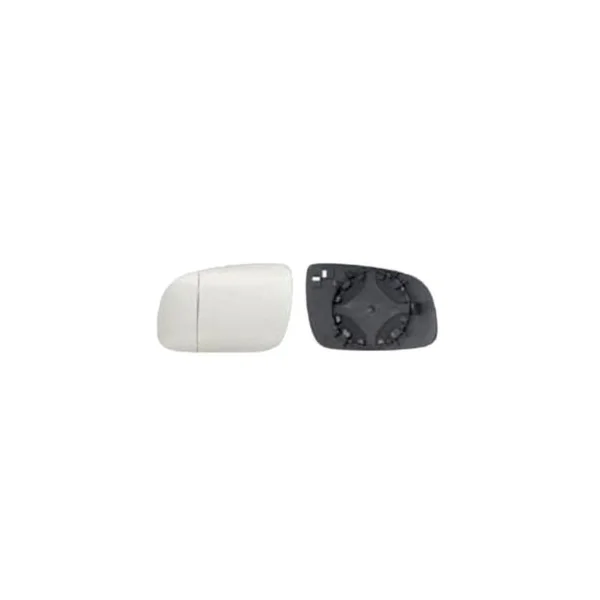 Miroir Glace rétroviseur extérieur gauche pour VOLKSWAGEN POLO III phase 2, 1999-2001, Modèle Grand, avec support de fixation, dégivrant, Neuf
