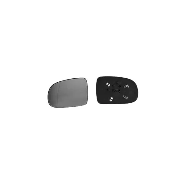Miroir Glace rétroviseur gauche pour OPEL CORSA C phase 1, 2000-2003, asphérique, à clipser, Neuf