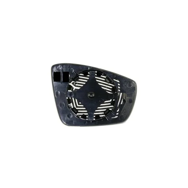 Miroir Glace rétroviseur gauche pour VOLKSWAGEN POLO V phase 2, 2014-2017, asphérique, Neuf