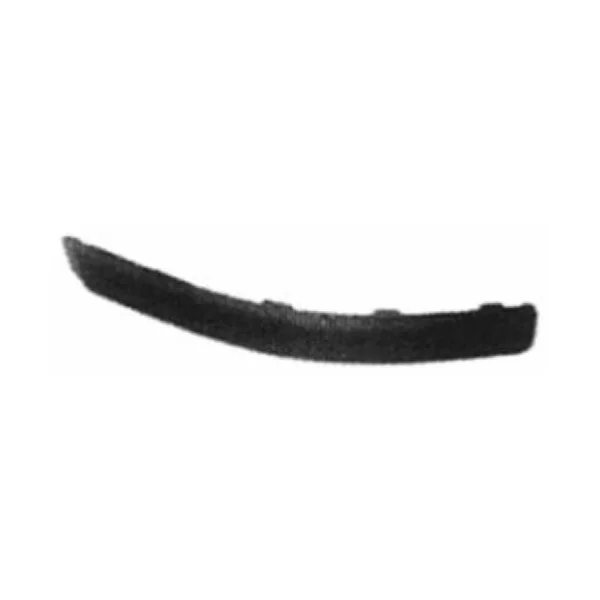 Moulure Baguette avant droite pour FIAT PANDA II phase 2 2009-2012, noire, Neuve
