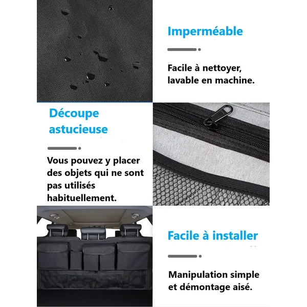 Organisateur de rangement pour coffre de voiture