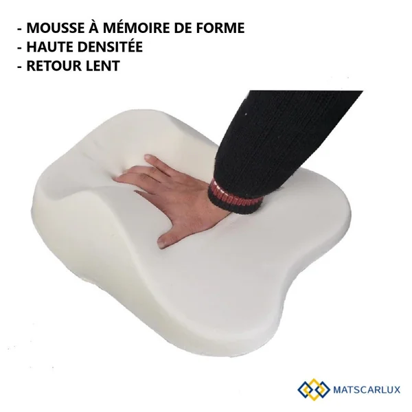 Pack Coussin Lombaire Cervical Voiture -50% | Matscarlux