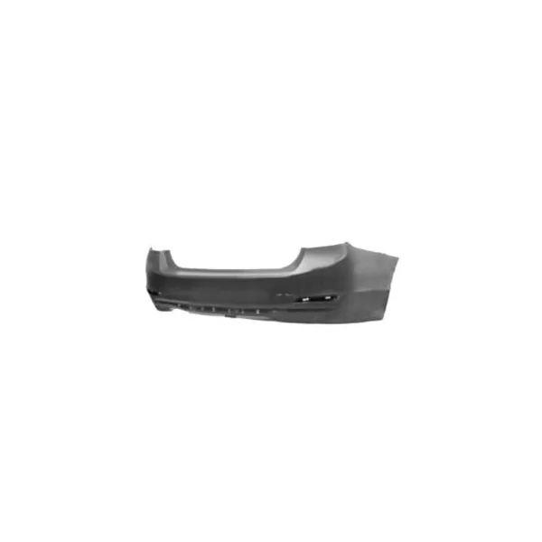 Pare chocs arrière pour BMW Serie 3 F30, 2012-2014, Double sortie d'echappement à gauche, Mod. MODERN LUXURY SPORT 325-328-330 4 PORTES, Neuf à peindre
