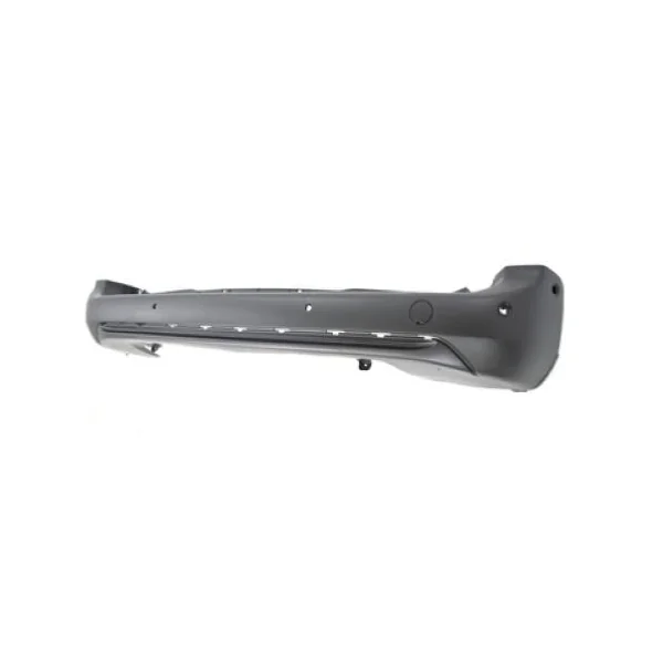 Pare chocs arrière pour FIAT DOBLO III phase 1 depuis 2022, cache crochet, trous park assist et radar + supports, trous moulure, Neuf à peindre
