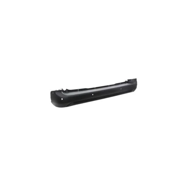 Pare chocs arrière pour FIAT DOBLO III phase 1 depuis 2022, noir gaufré, cache crochet, trous radar et park assist + supports, Neuf