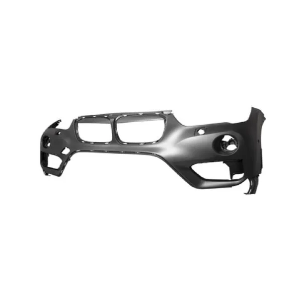 Pare chocs avant pour BMW X1 F48 depuis 2015, avec trous radar + supports, avec trous lave-phares, Neuf à peindre