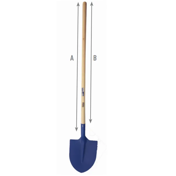 Pelle ronde col de cygne OBRA manche 110 cm pelle largeur 25 cm 003043OB