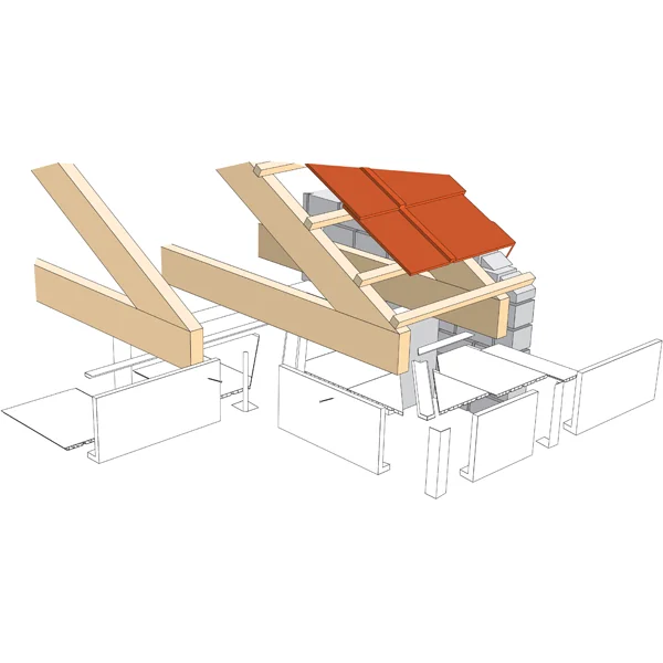 Planche de rive en équerre - PVC blanc - 175,00 MM x 6,00 M