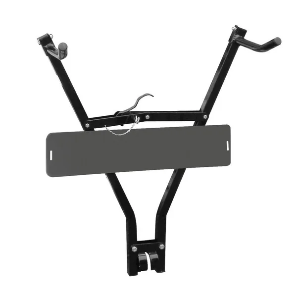 Porte vélo sur rotule compact+Support de plaque