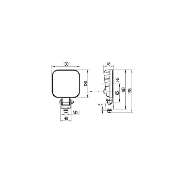 Projecteur de travail HELLA AP 1200 LED