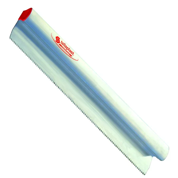 Règle crantée forme H Taliaplast enduits monocouches longueur 1,20 m