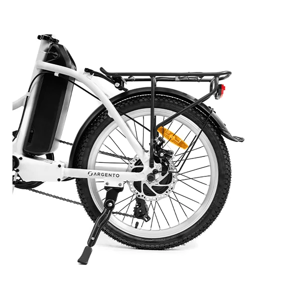 Vélo électrique Pliable 20 pouces Silver Piuma avec moteur Bafang 250w - ARGENTO